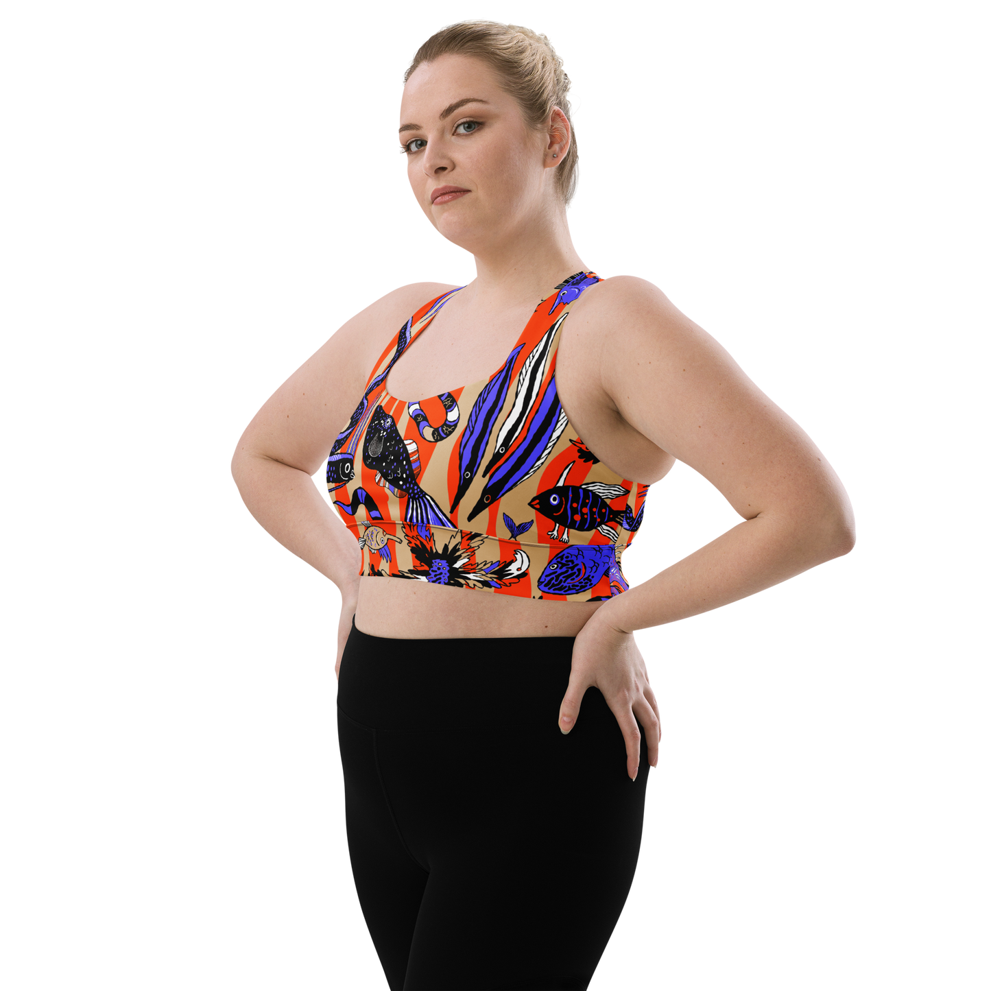 Wild Catch Recycled Sports Bra