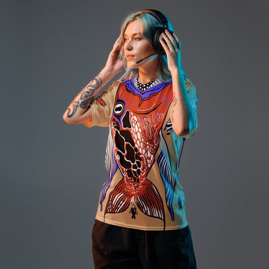 Swallowed By a Fish Recycled Unisex T-shirt