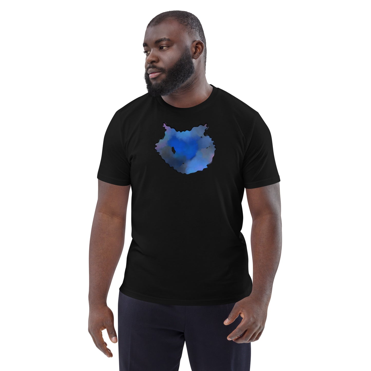 Blue Hole Mood Organic Unisex T-shirt