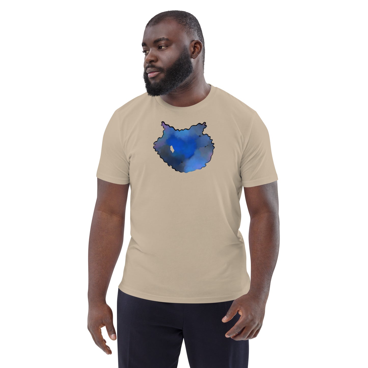 Blue Hole Mood Organic Unisex T-shirt
