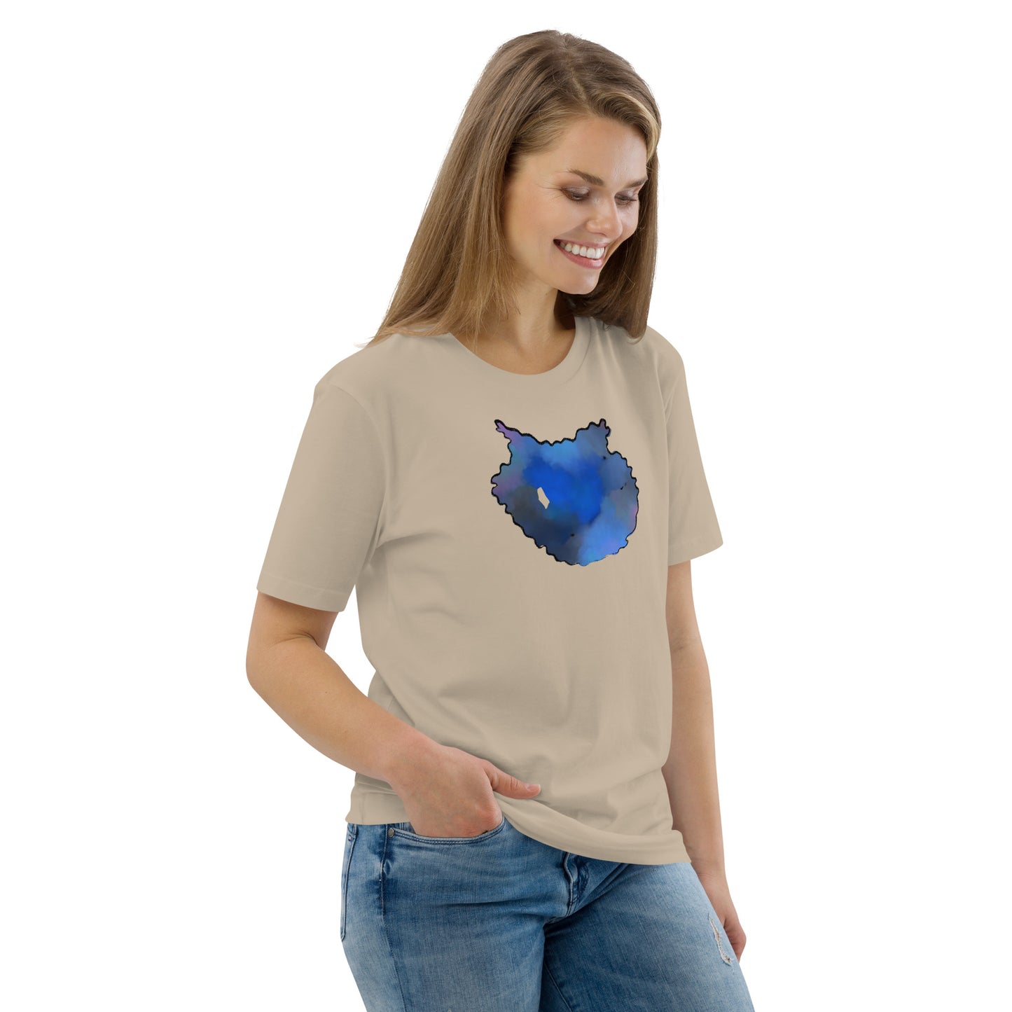 Blue Hole Mood Organic Unisex T-shirt