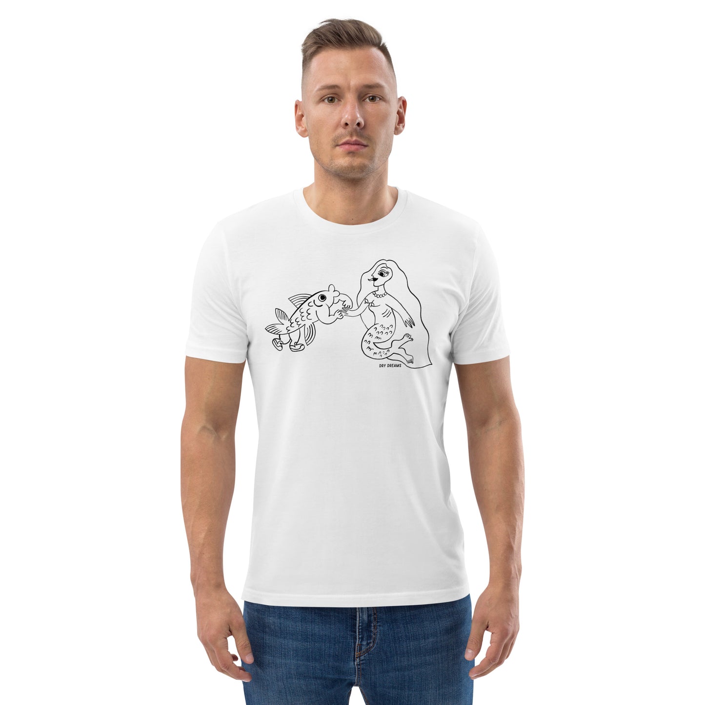 Mermaid's Mate Unisex Organic Cotton T-shirt