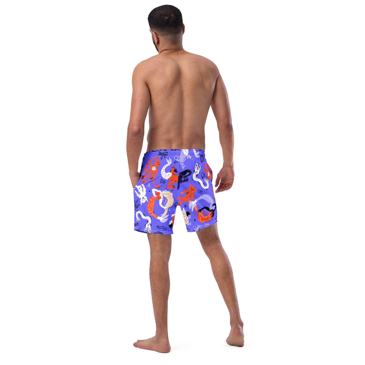 Funky Merfolk Swimming Trunks Recycled