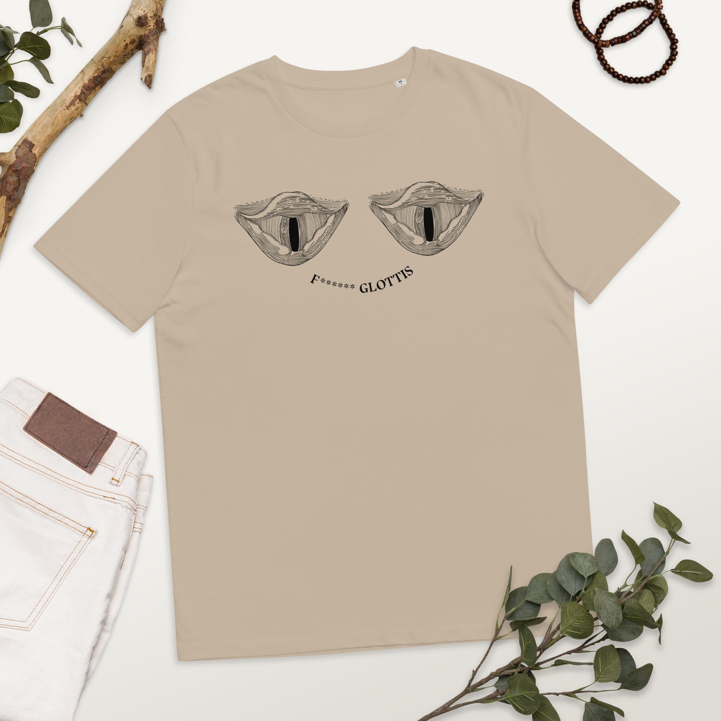 The Glottis Monster Unisex Organic Cotton T-Shirt